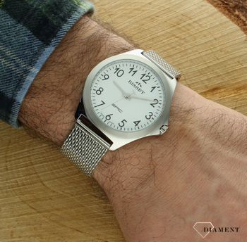 Zegarek męski stalowy Bisset na bransolecie BSDE49 SASX 03BX.jpg